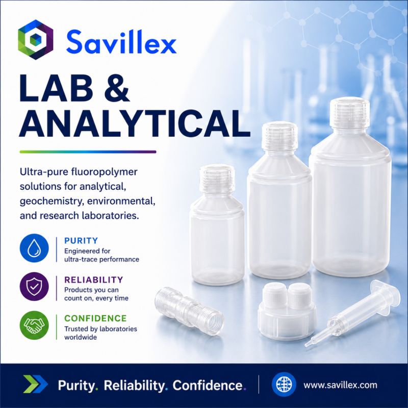 Matériel de laboratoire PFA Savillex