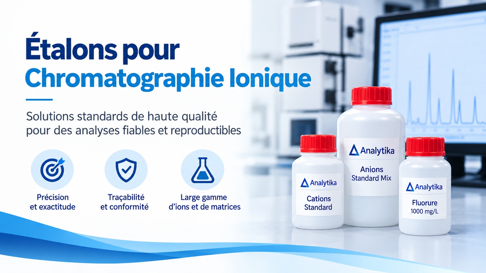 Étalons pour chromatographie ionique ANALYTIKA